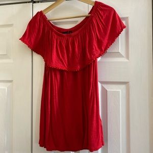 Rafaella studio large red blouse